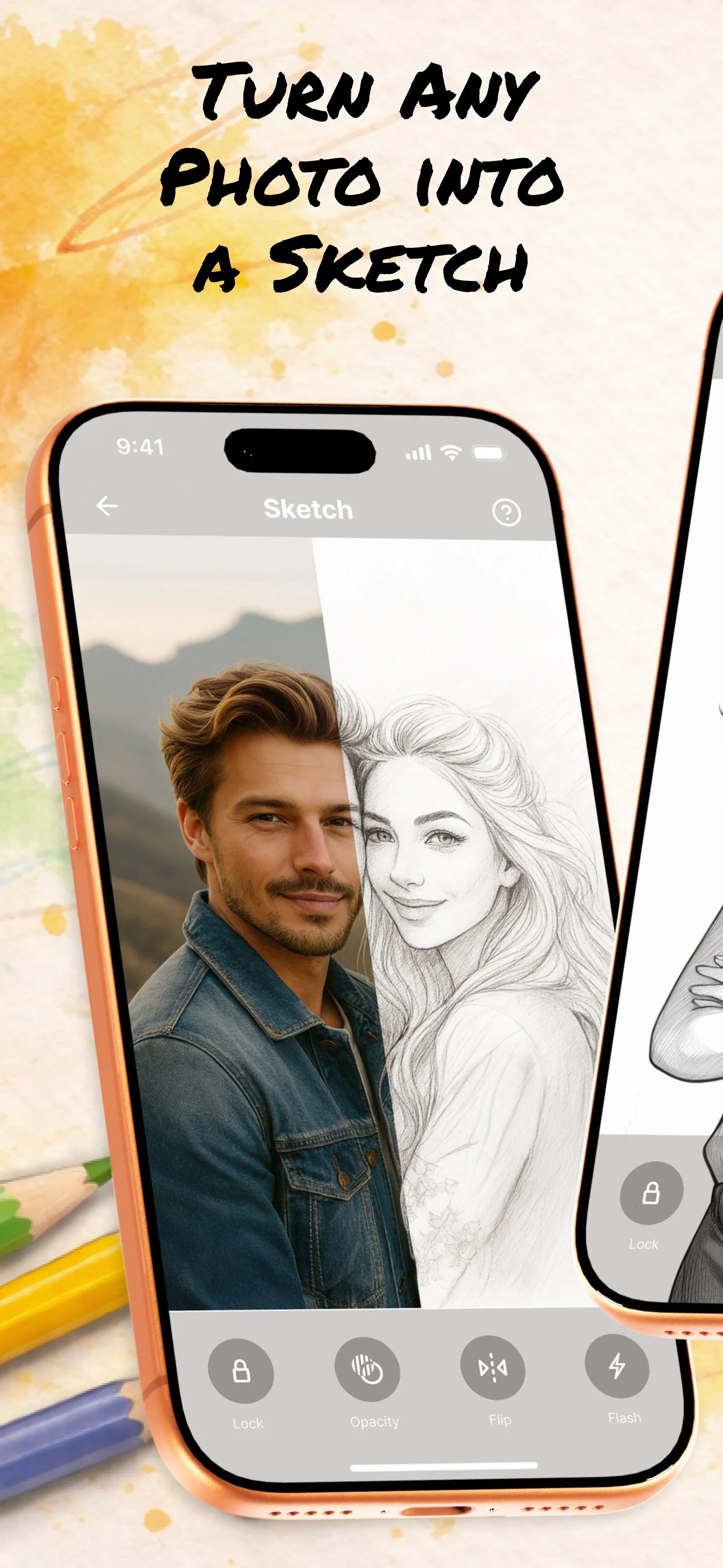 Turn any photo into a sketch