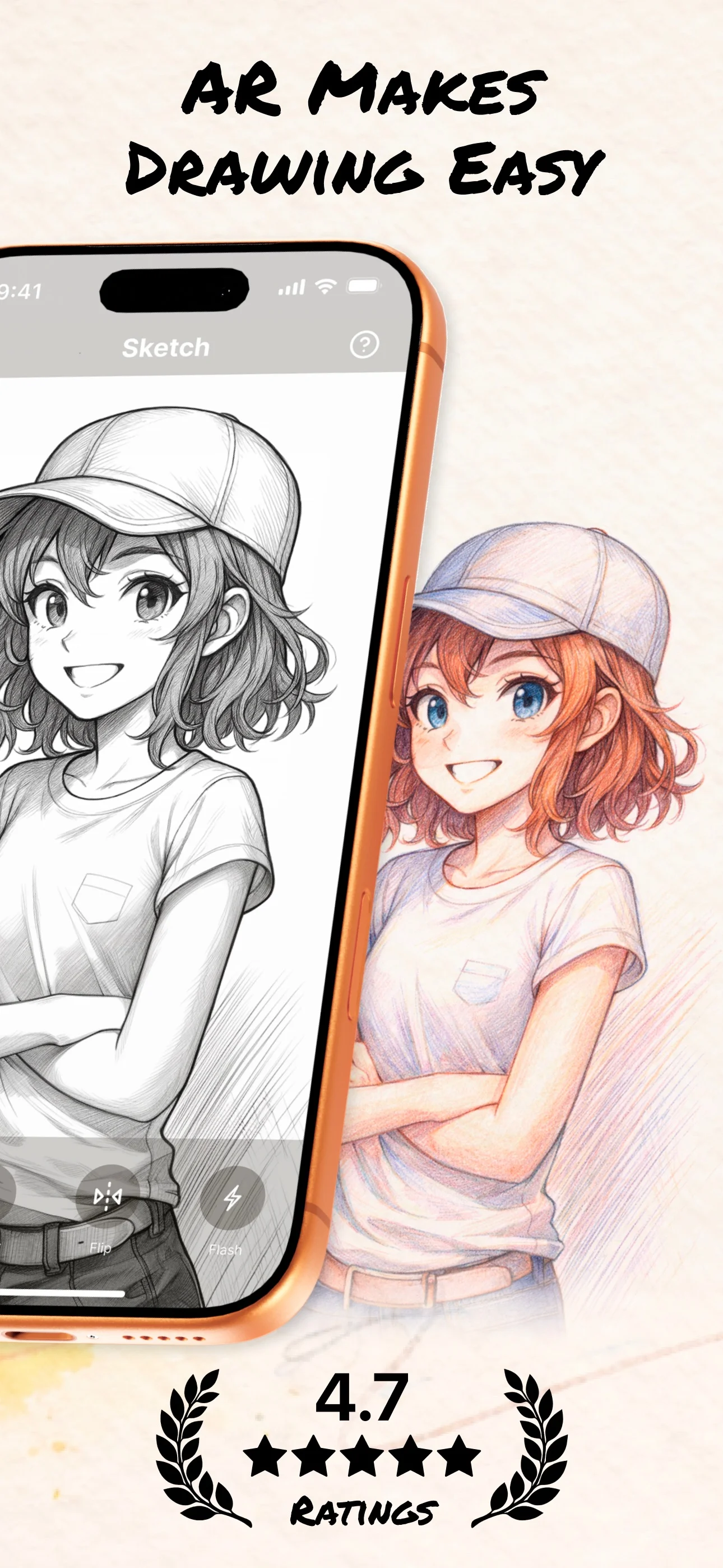 AR makes drawing easy